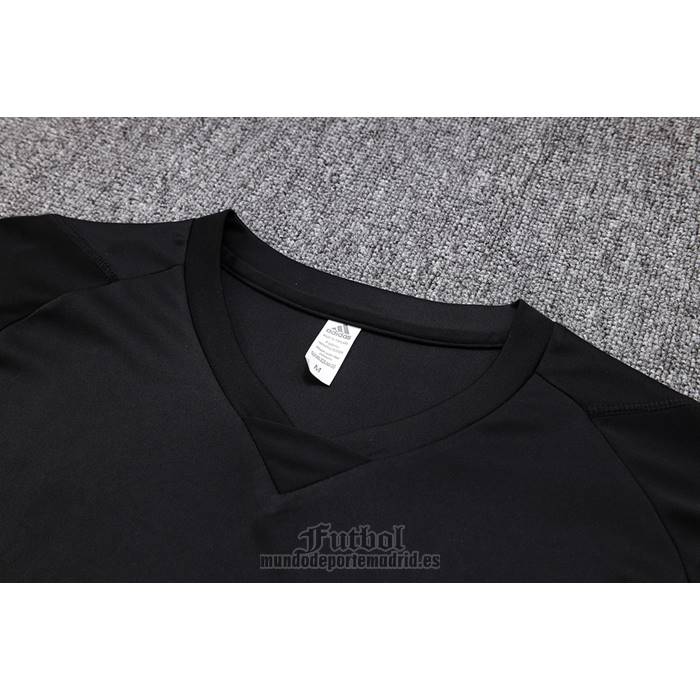 Chandal del Juventus Manga Corta 2023-2024 Negro - Pantalon Corto